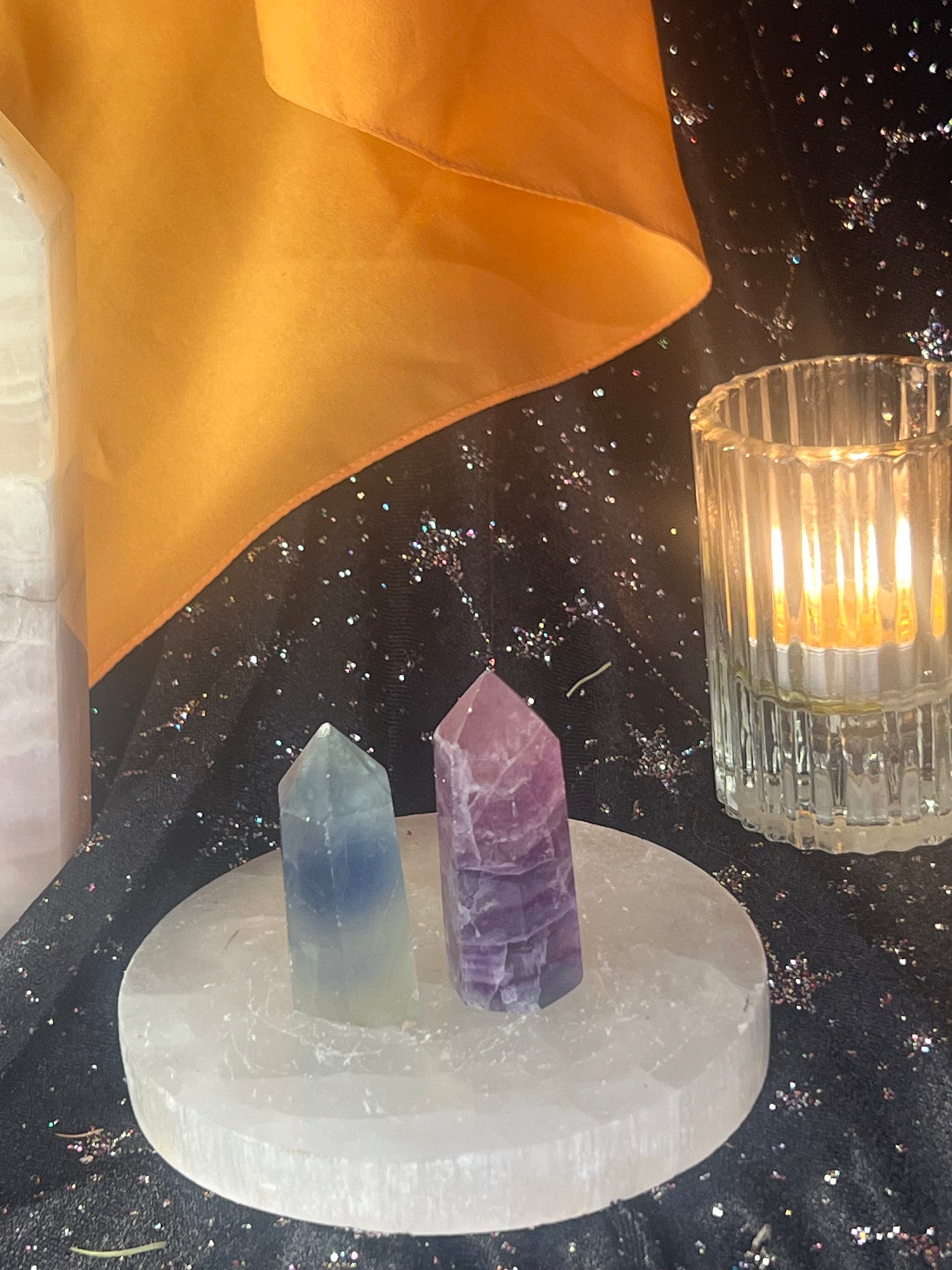 Small Fluorite Towers