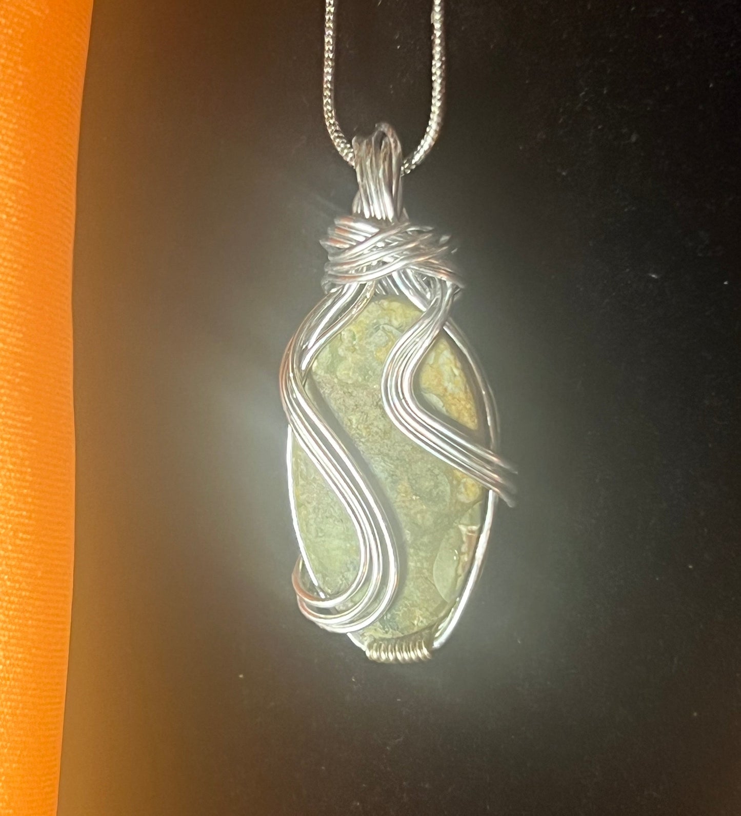 Rainforest Jasper Pendant