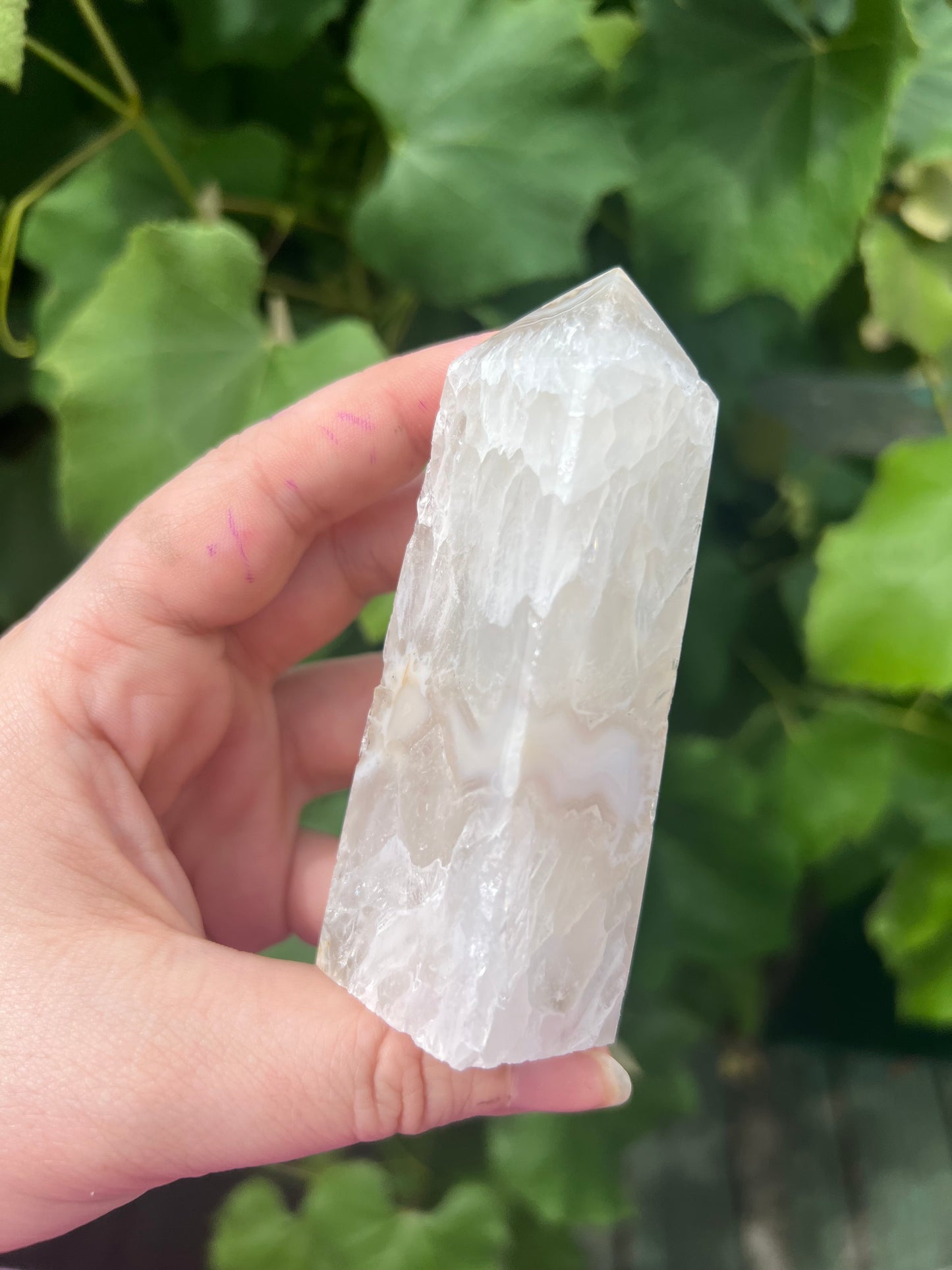 White Calcite Tower