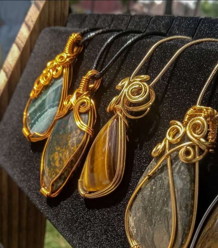 Aluminum Wire Wrapped Jewelry