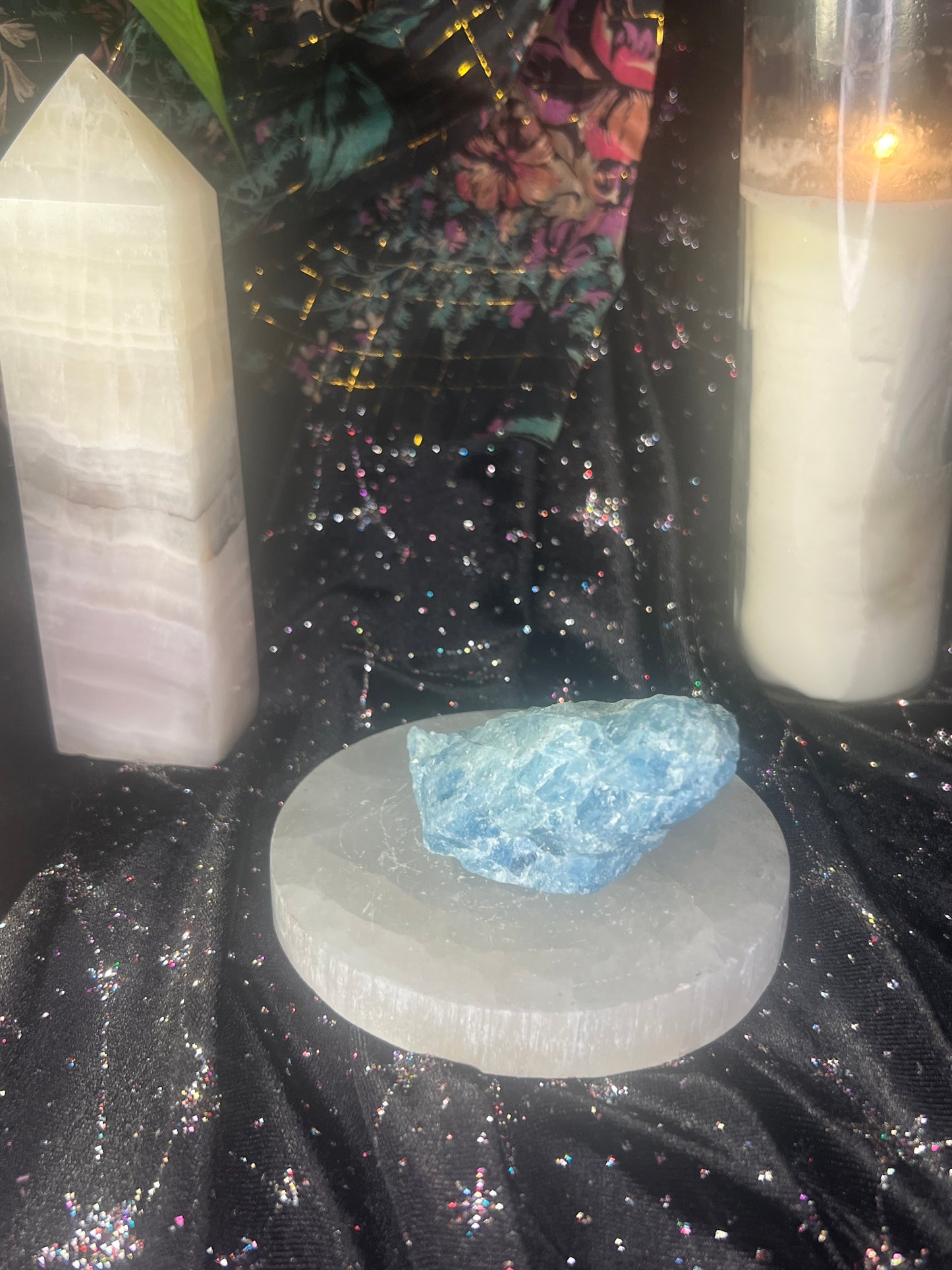 Rough Aquamarine Crystal A