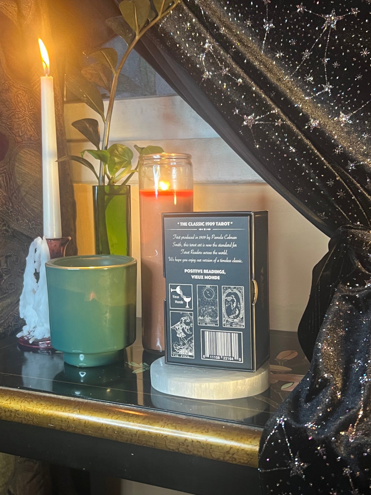 Imperfect Tarot Deck – Black Gold