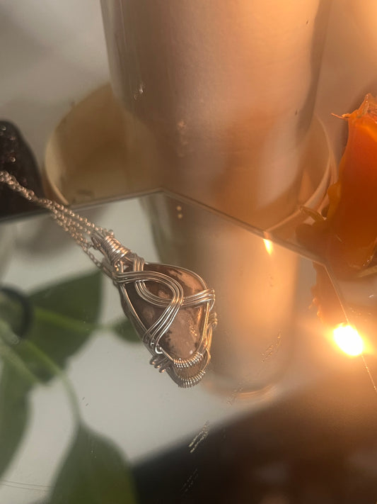 Zebra Jasper Pendant