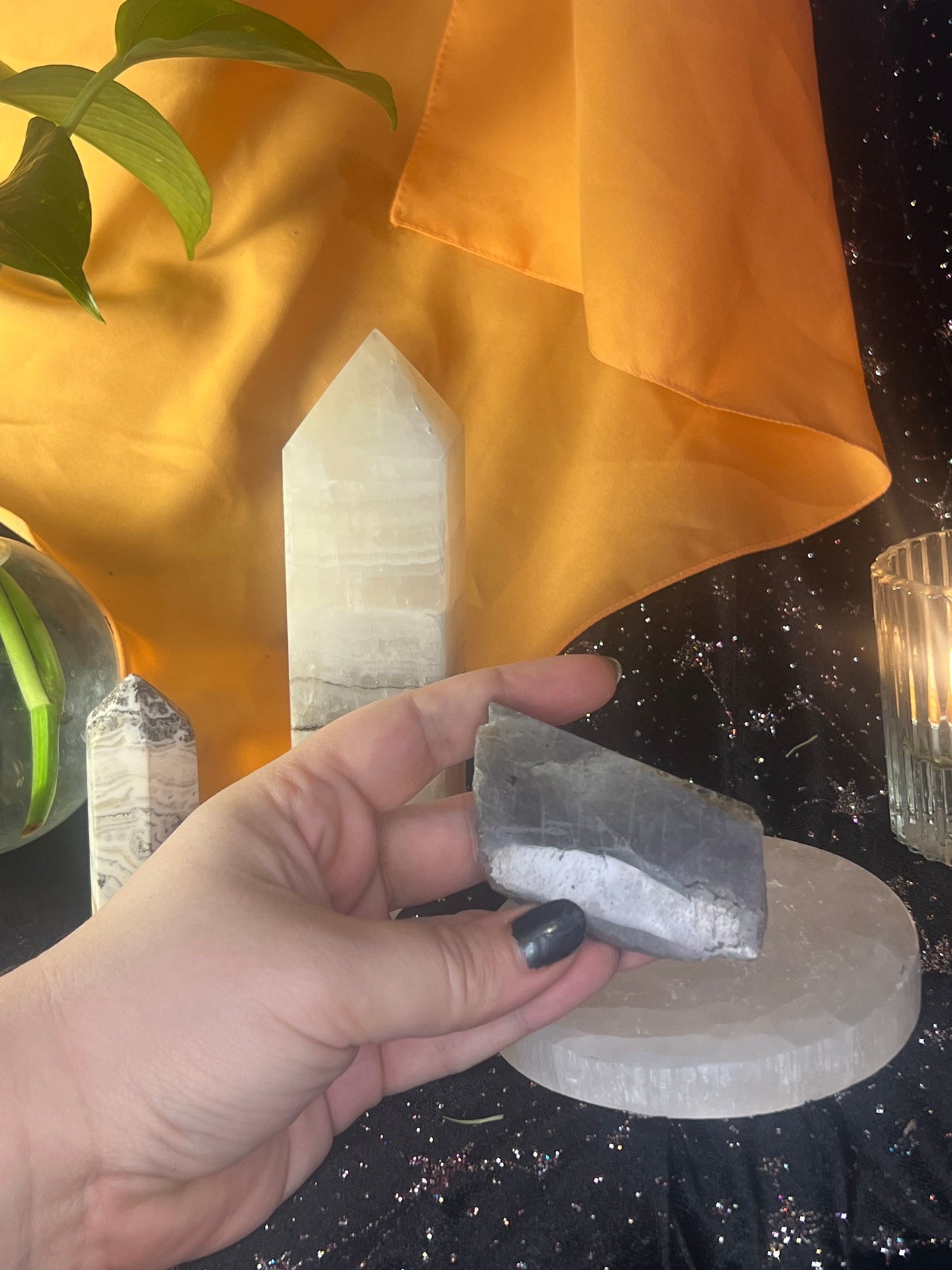 Pink Labradorite Slab