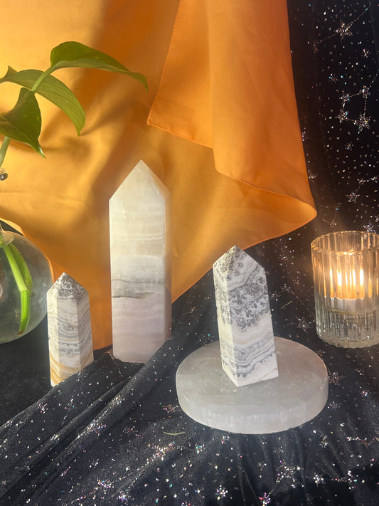 Dendritic Calcite Tower