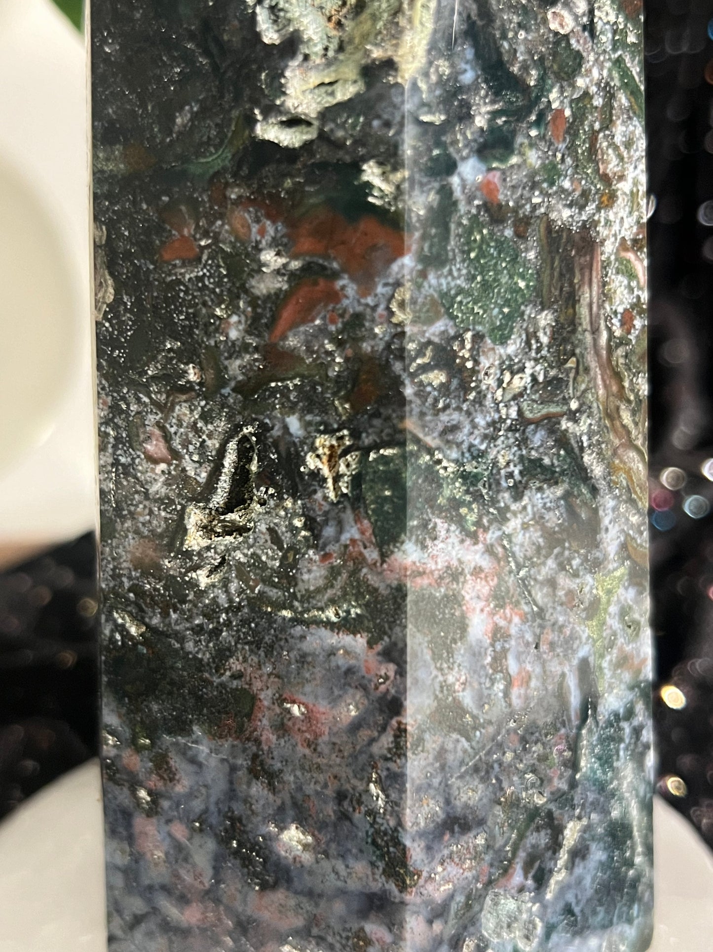Orbicular Ocean Jasper Tower