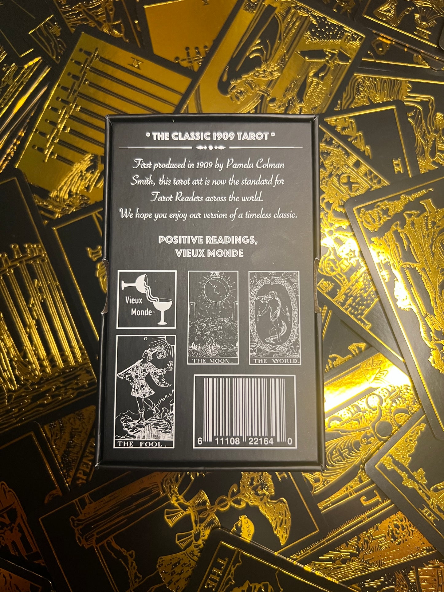 Imperfect Tarot Deck – Black Gold