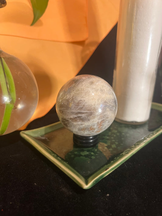 Grey Moonstone Sphere