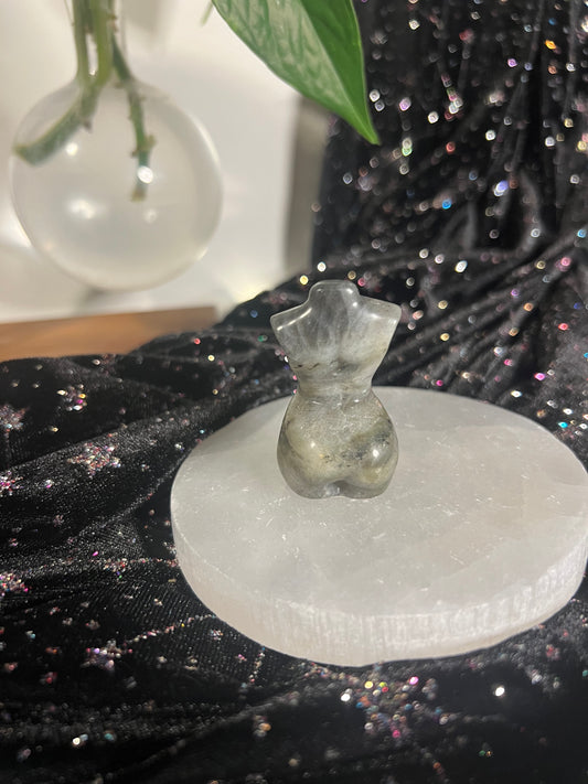 Labradorite Goddess Figure
