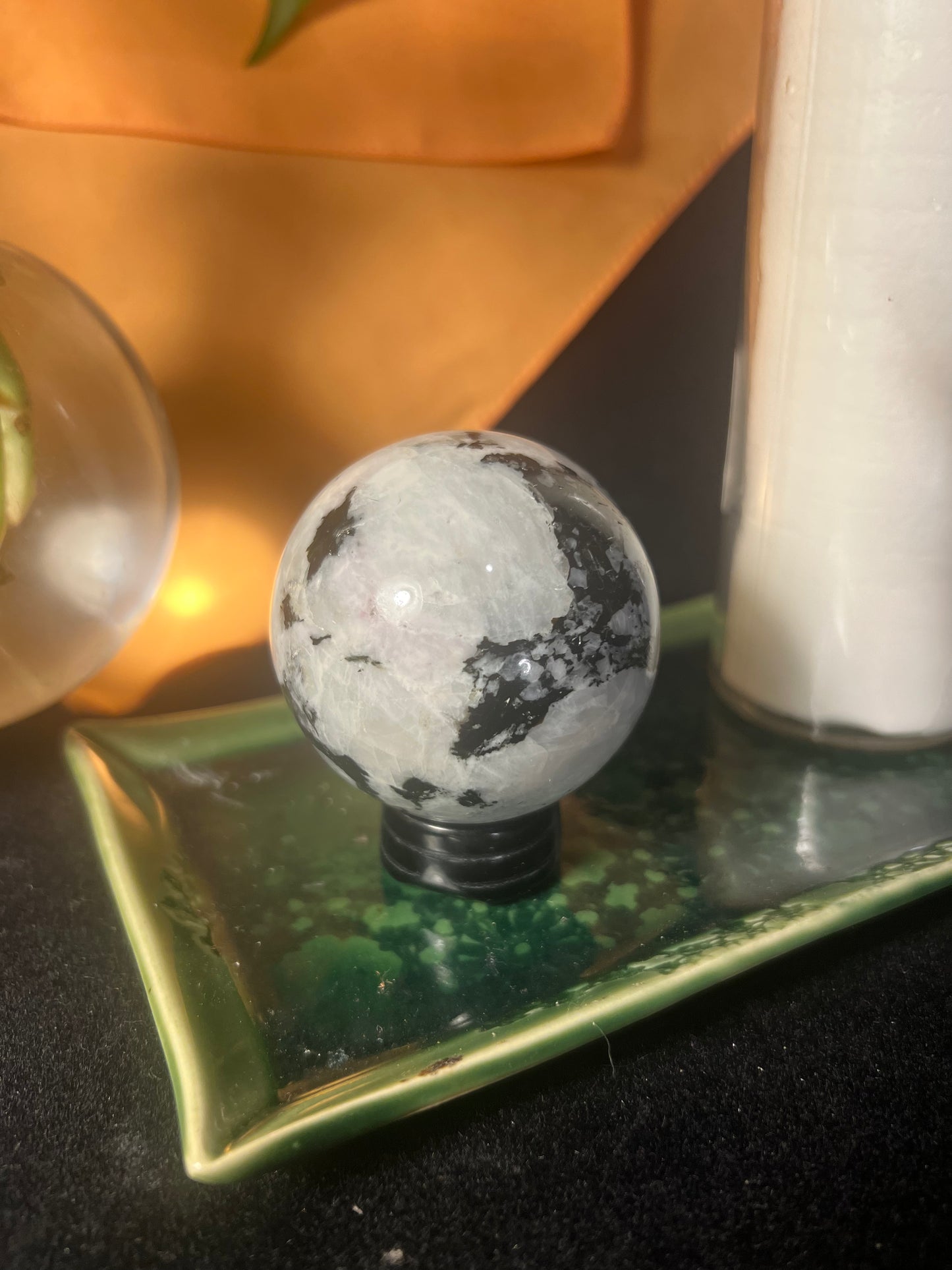 Rainbow Moonstone Sphere A