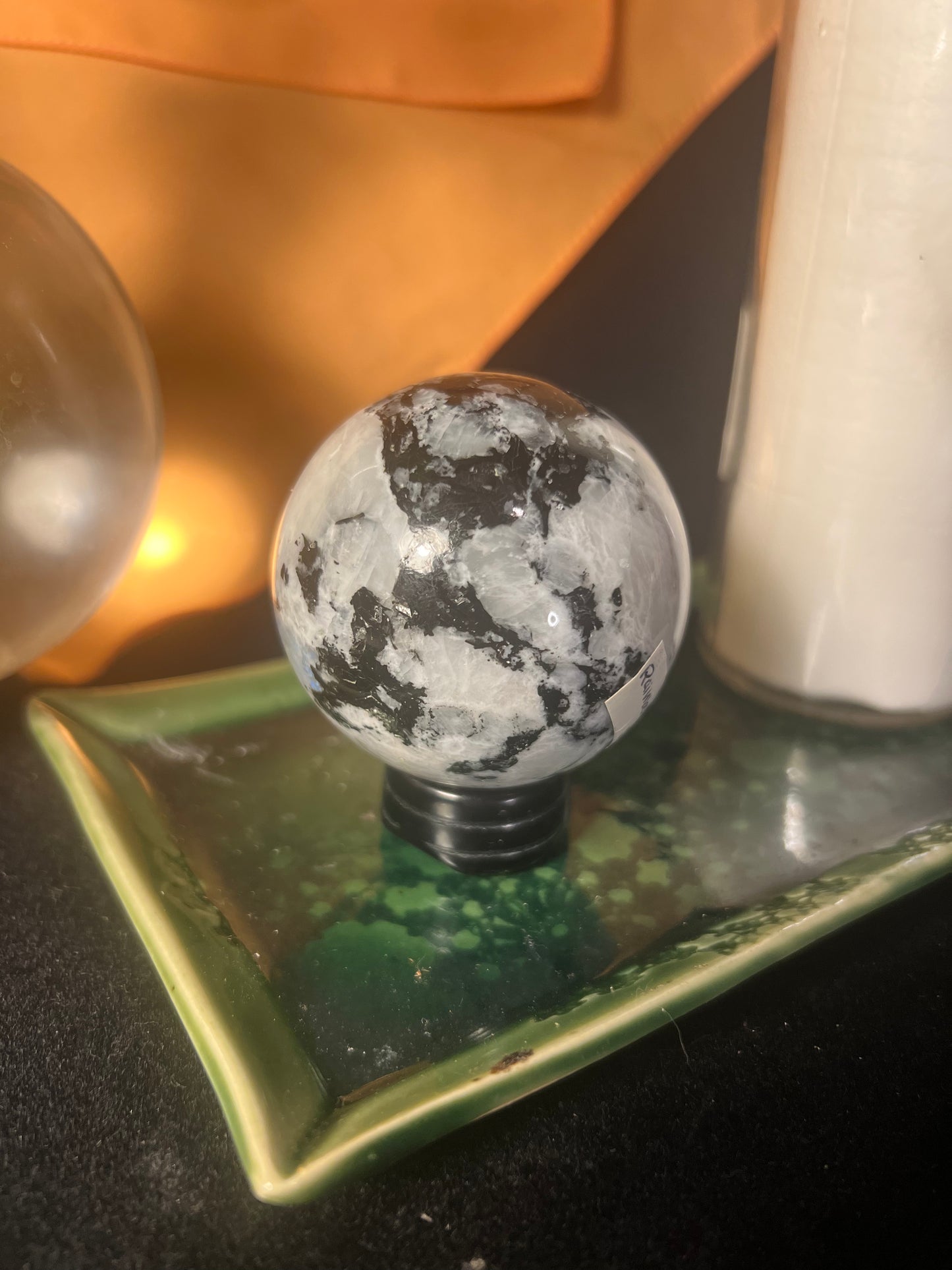 Rainbow Moonstone Sphere A